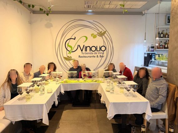 Una experiencia única en nuestra última cata privada en Vinolio